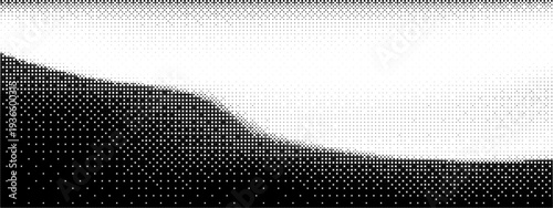 Game pattern bit with pixel 8 and black bg for gradient bitmap background. Dither screentone grunge and old corner with geometry retro and dithering gradation illustration. Texture vanishing and