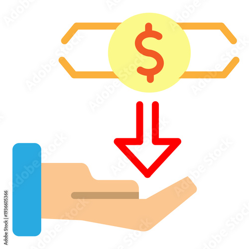 Receiver Vector Flat Icon Design