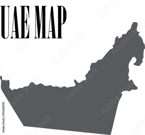 Comprehensive United Arab Emirates Map for Educational Use