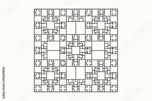  grid structure with minimal geometric repetition 