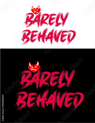 BARELY tshart sdesign 