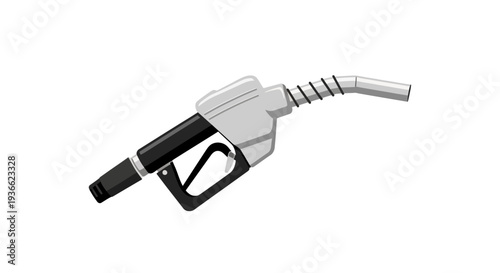 Fuel Pump Nozzle Closeup.