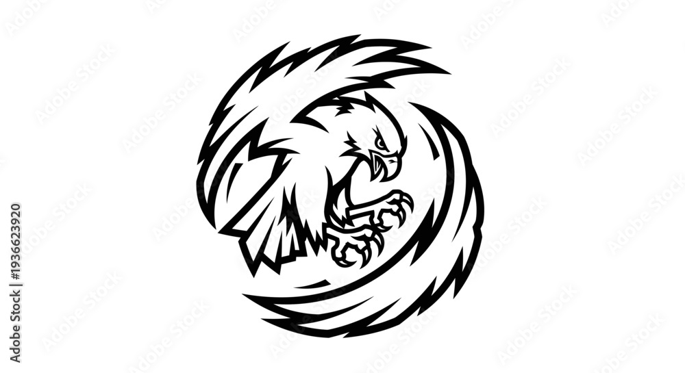 Obraz premium Lion Head Logo Design.