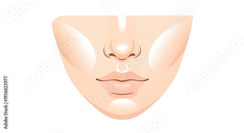 Lower Human Face Mask.