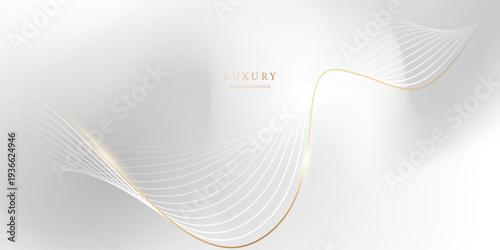 White abstract background with luxury vector illustration.