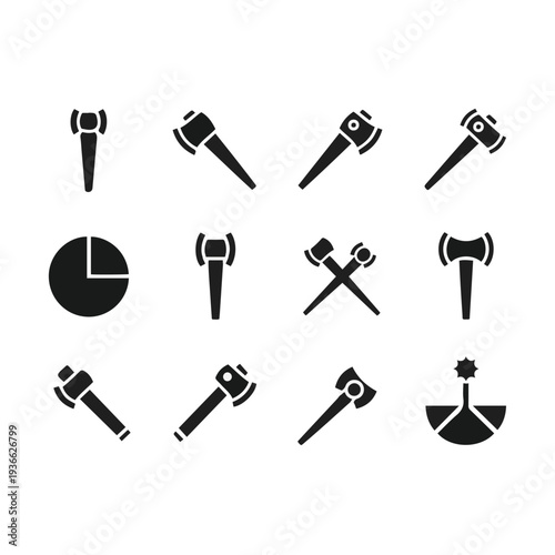 Black icons of gavel and judge.