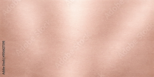 Abstract a copper-like, pinkish-gold metallic surface gleams gently, creating an illusion of depth and luminosity. This image captures the essence of a brushed copper sheet.