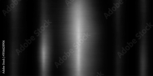 Abstract an elegant gradient black background with a striking display of vertical light reflections, capturing a sense of refined simplicity and subtle texture.