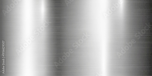Abstract a polished metal surface, shimmering with highlights, offering a sleek and modern visual. Its metallic texture and abstract design evoke a sense of sophistication and industrial elegance.