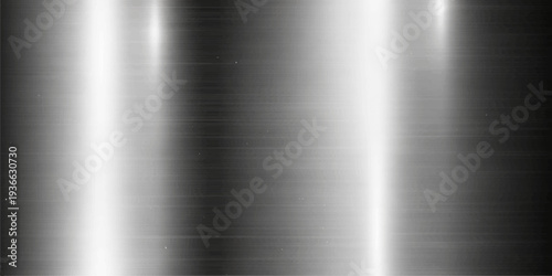Abstract, a detailed metal texture with polished surface, creating an interesting effect with light and shadow, and showing the beauty of the material.