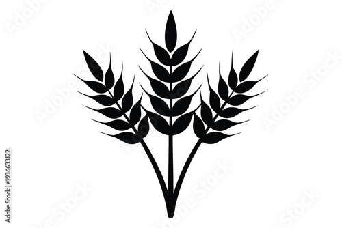 Wheat, Cereal Grain Icon