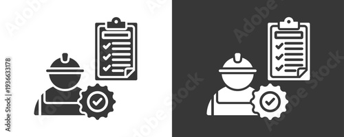 Predictive Icon Set Vector Collection Isolated In Black And White