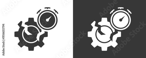 Failure Icon Set Vector Collection Isolated In Black And White