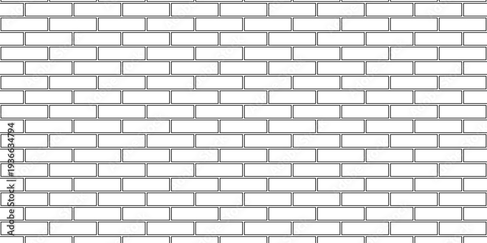 Obraz premium Masonry brickwork wall block white concrete stucco. isolated cement wall row urban interior limestone Texture. brick faced home and kitchen vintage wallpaper background.