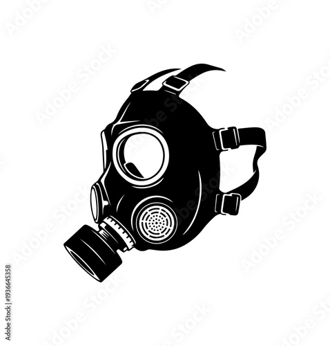 Vector gas mask icon