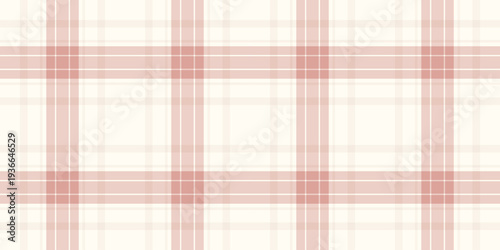 Best tartan pattern vector, yuletide check fabric background. Couch textile plaid seamless texture in light and ivory colors.