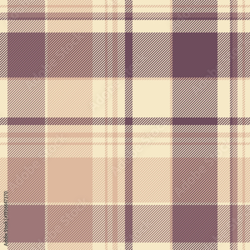 Golf vector textile texture, romance pattern plaid seamless. Grand fabric tartan check background in light and pink colors.