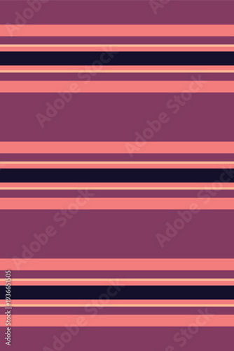 Vew pattern stripe vertical, difficult lines vector fabric. Setailed texture background seamless textile in red and pink colors.