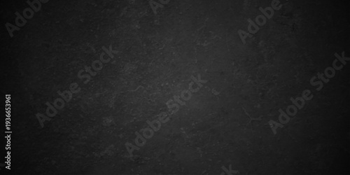 Dark black old wall paper grunge background. black blackboard and chalkboard texture. Dark black concrete wall texture element vintage grunge charcoal paint rough, distress backdrop background.
