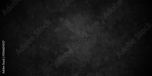 Dark black old wall paper grunge background. black blackboard and chalkboard texture. Dark black concrete wall texture element vintage grunge charcoal paint rough, distress backdrop background.