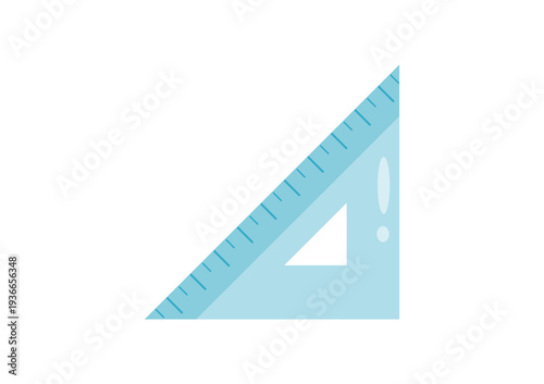 三角定規 イラスト  文房具 算数 数学 製図 道具