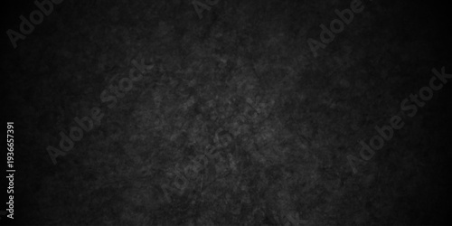 Dark black old wall paper grunge background. black blackboard and chalkboard texture. Dark black concrete wall texture element vintage grunge charcoal paint rough, distress backdrop background.