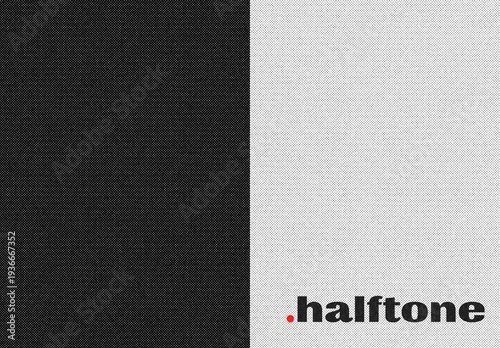 Gray Halftone Paper Textures