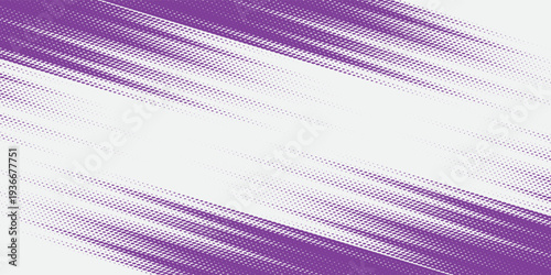 Abstract line motif car sticker, sporty lines, purple and white color combination, grunge brush pattern, motorsport racing design.