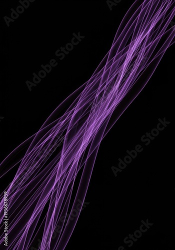 Abstract background showing dynamic, subtle flow, representing invisible energy and ethereal movement suitable for technological or digital designs ,line ,shape ,data