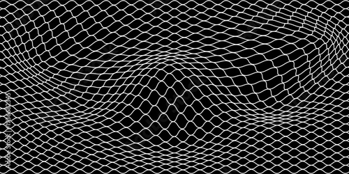 Mesh texture for fishing nets. Seamless pattern for sportswear or soccer goal, volleyball net, basketball hoop, hockey, athletics. vektor