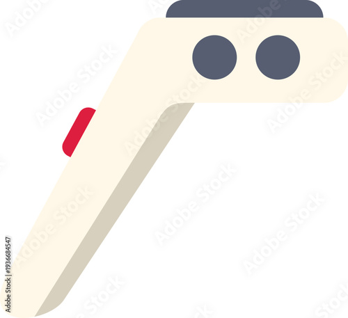 Infrared thermometer for accurately measuring body temperature in a medical or healthcare setting