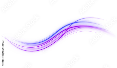 Glittering light streams curve like energy waves. The luminous lines create a futuristic digital atmosphere. Ideal for abstract technology backgrounds.