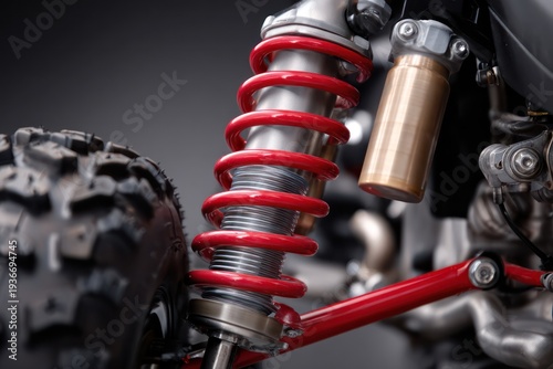 Wallpaper Mural Off-road vehicle's shock absorber detail Torontodigital.ca