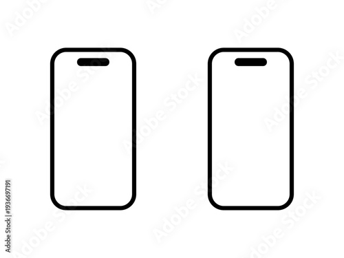 スマートフォンのアイコンイラスト001