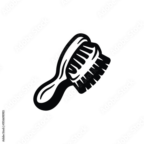 Fading Brush Mascot Glyph