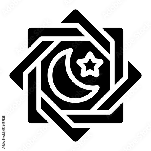 rub el hizb icon vector