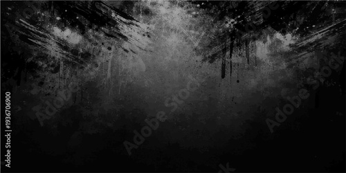 Abstract grunge background art. A dark, textured, grungy surface, with an aura of mystery. Ideal for creating eye-catching designs.