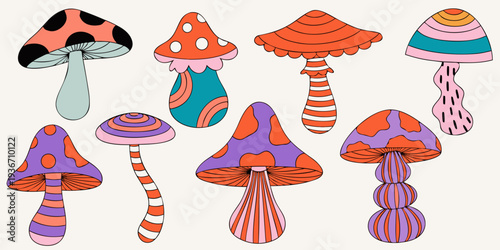 Gemini said

Seamless pattern with funny fish and birds in a forest with red agaric mushrooms, green grass, and autumn fungus vector illustration