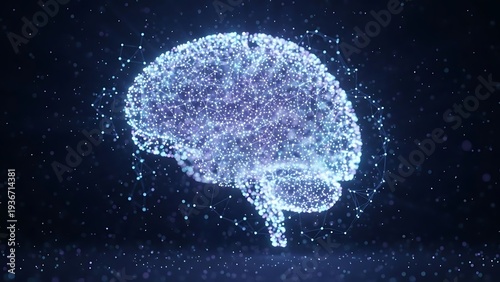Human Brain Made of Particles.