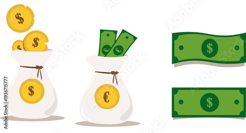 money box with dollar sign