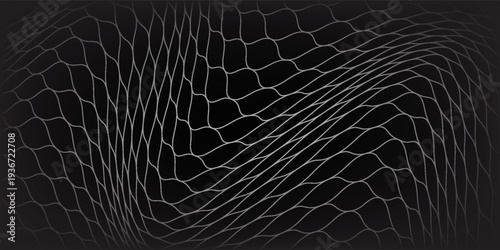 Net pattern. Rope net vector silhouette. Soccer, football, volleyball, tennis and tennis net pattern. Fisherman hunting net rope texture or pattern.