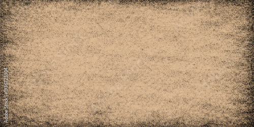 A blank vintage parchment with a rough grunge paper texture provides an aged brown cardboard surface and antique beige material design for a textured craft pattern backdrop or empty page