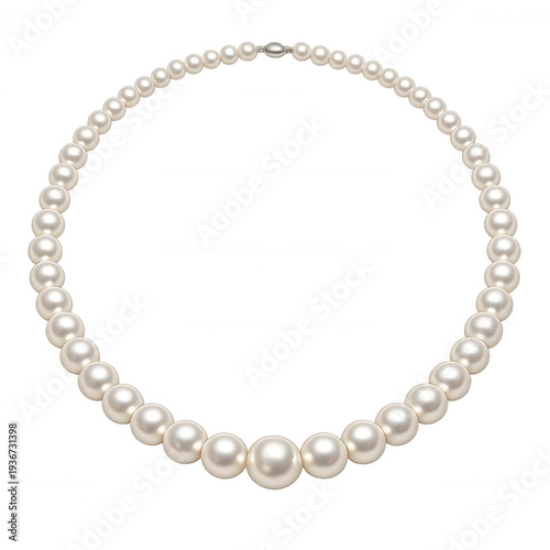 Wallpaper Mural Elegant pearl necklace jewelry PNG luxury fashion accessory isolated transparent cut out object Torontodigital.ca