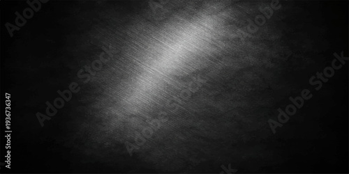 A dark grunge metal texture with a vintage black steel pattern and rough grey concrete surface design for a textured wall backdrop