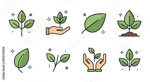 A collection of colorful flower vases with tulips and other blooms in a modern flat vector style, ideal for home decor and greeting cards