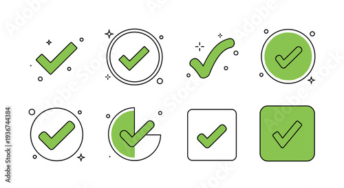 A collection of cute birds and flowering plants in colorful flat vector style, ideal for spring-themed designs and decorations