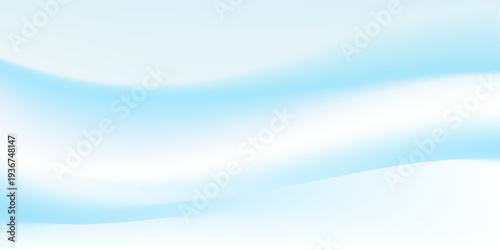Abstract white wavy glowing lines on a blue background. Futuristic digital high-technology pattern. Health Care concept.
