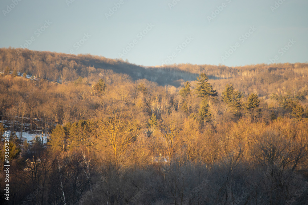 Fototapeta premium morning in the mountains