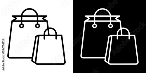 icon concept in flat black and white style on clean background vector illustration design	