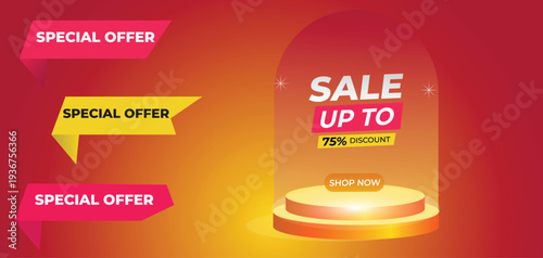  Super Sale offer banner Vectors 60% Discount sell post
